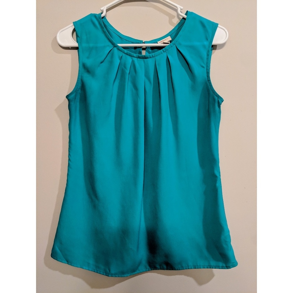 Teal Shell Top